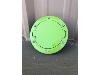 Non-Locking Fuel Door; Gecko (07-18 Jeep Wrangler JK)