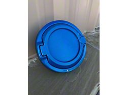Non-Locking Fuel Door; Hydro Blue (18-24 Jeep Wrangler JL)
