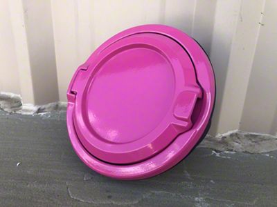 Non-Locking Fuel Door; Passion Pink (18-25 Jeep Wrangler JL)