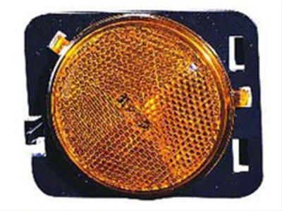 OE Certified Replacement Side Marker Light; Amber; Driver Side (07-18 Jeep Wrangler JK)