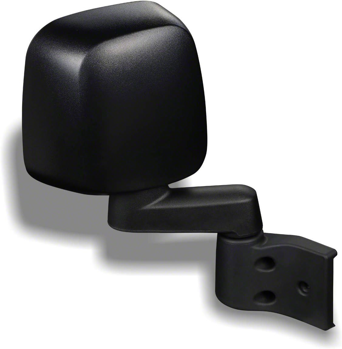 thumbnail image 2 of Pair Black Manual Side Mirrors For Jeep Wrangler YJ 1987-2002 - Passenger & Driver 2 of 4