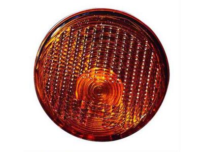 OE Certified Replacement Turn Signal/Parking Light; Amber; Passenger Side (07-13 Jeep Wrangler JK)