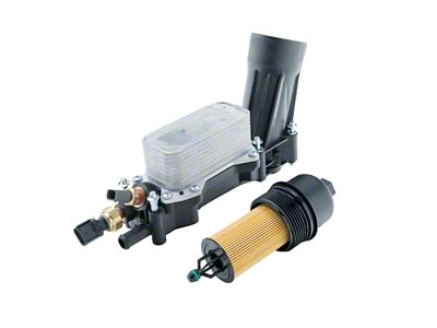 Oil Filter Adapter Housing and Cooler Assembly (14-16 3.6L Jeep Wrangler JK)