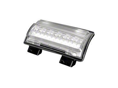 OLED DRL Fender Lights; Clear (18-25 Jeep Wrangler JL w/ Factory Halogen Light Package)