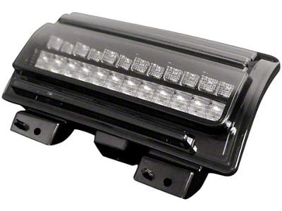 OLED DRL Fender Lights; Smoked (18-25 Jeep Wrangler JL w/ Factory Halogen Light Package, Excluding Sport)