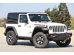 One-Piece Hard Top; Black (18-25 Jeep Wrangler JL 2-Door)