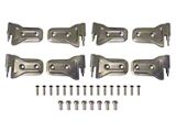 Outer Door Hinge Set; Ready to Paint (18-26 Jeep Wrangler JL 4-Door)
