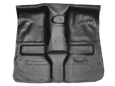 ACC Passenger Area Molded Vinyl Flooring; Black (04-06 Jeep Wrangler TJ Unlimited)
