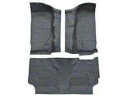 ACC Passenger Area Molded Vinyl Flooring; Gray (11-18 Jeep Wrangler JK 2-Door)