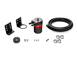 Performance Aluminum Oil Catch Can Kit; 1/2-Inch Hose (Universal; Some Adaptation May Be Required)
