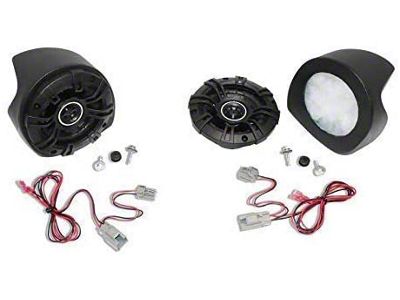 Select Increments Pillar-Pods with Kicker 4-Inch Speakers (07-18 Jeep Wrangler JK w/ Alpine or Infinity Sound System)