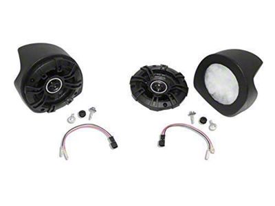 Select Increments Pillar-Pods (07-14 Jeep Wrangler JK w/o Alpine or Infinity Sound System)