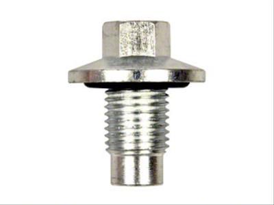 Pilot Point Engine Oil Pan Drain Plug; M14-1.50; Head Size 13mm (07-25 Jeep Wrangler JK & JL, Excluding Rubicon 392)