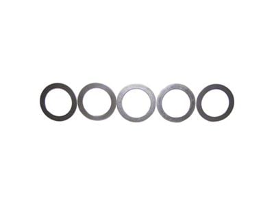 Pinion Bearing Shim Kit; 0.050 to 0.054-Inch (07-18 Jeep Wrangler JK)
