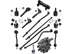 Power Steering Gear Box with Ball Joints, Sway Bar Links and Tie Rods (03-06 Jeep Wrangler TJ Rubicon)