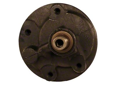 Power Steering Pump without Reservoir; Press-On Shaft (76-79 3.8L, 4.2L or 5.0L Jeep CJ7)