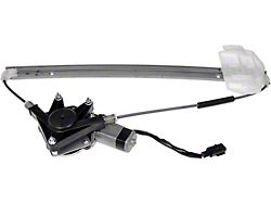 Power Window Regulator and Motor Assembly; Front Driver Side (07-18 Jeep Wrangler JK)
