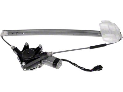 Power Window Regulator and Motor Assembly; Front Driver Side (07-18 Jeep Wrangler JK)