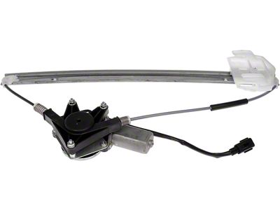 Power Window Regulator and Motor Assembly; Rear Driver Side (07-18 Jeep Wrangler JK)