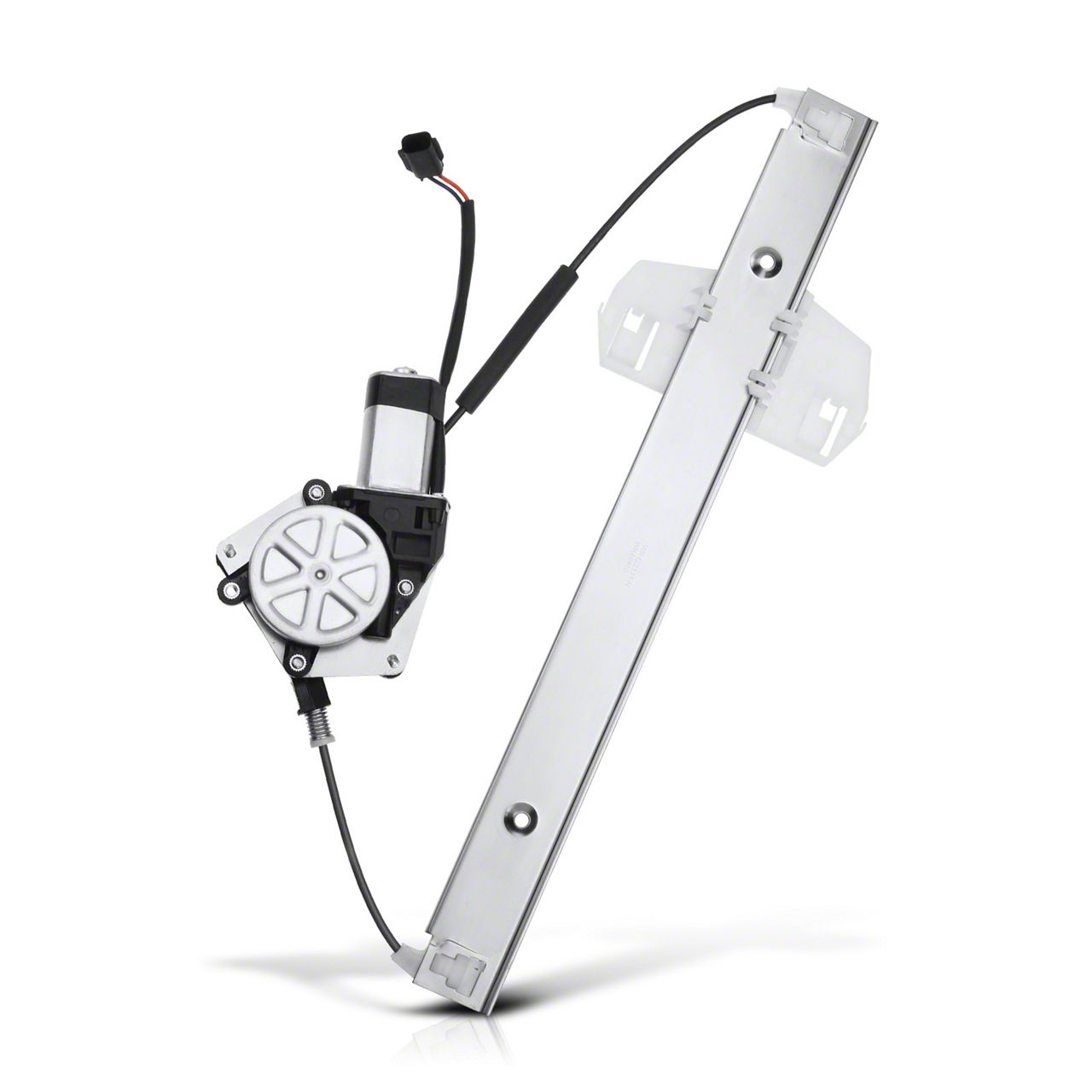 Jeep Wrangler Power Window Regulator with Motor; Rear Driver Side (07