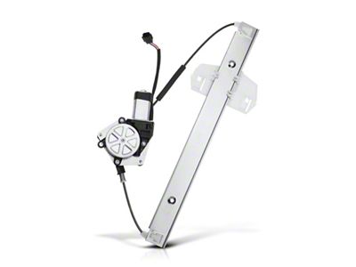 Power Window Regulator with Motor; Rear Driver Side (07-18 Jeep Wrangler JK)