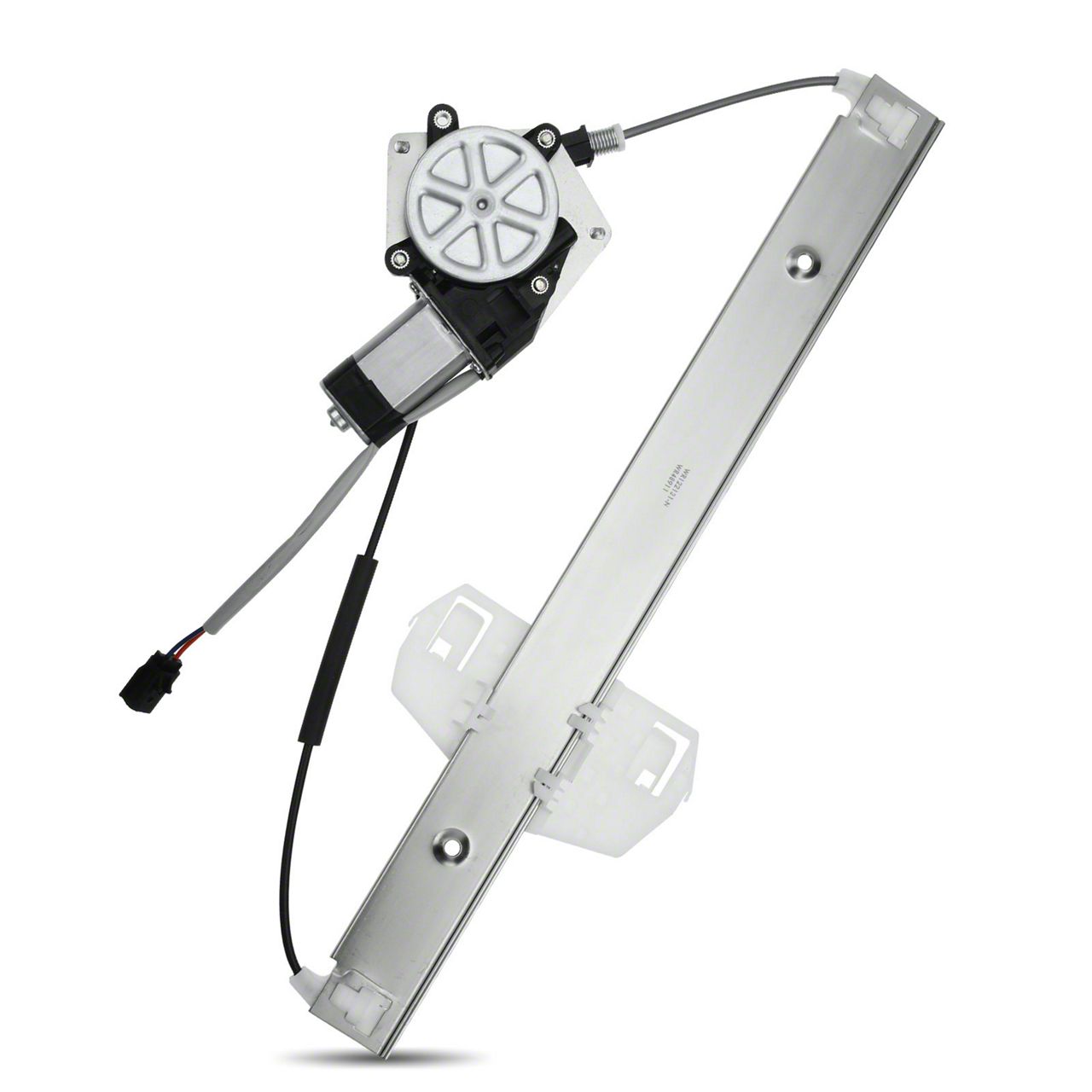 Jeep Wrangler Power Window Regulator with Motor; Rear Passenger Side