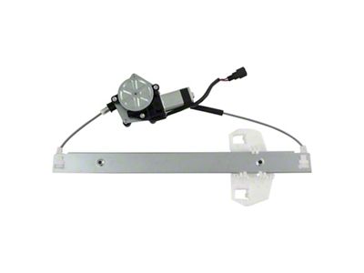 Power Window Regulator and Motors; Rear (07-18 Jeep Wrangler JK)