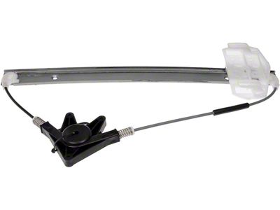 Power Window Regulator Only; Front Driver Side (07-18 Jeep Wrangler JK)
