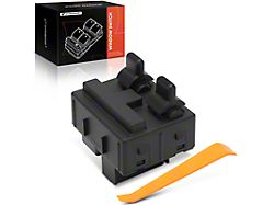Power Window Switch; Front (07-10 Jeep Wrangler JK 2-Door)