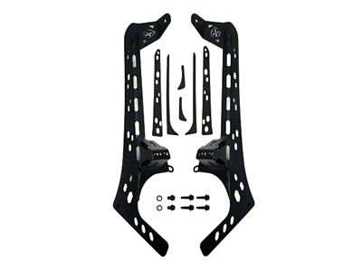 Prevail Series 52-Inch Light Bar Brackets (18-25 Jeep Wrangler JL)