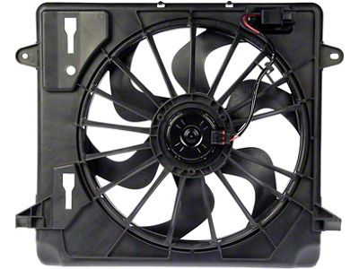 Radiator Fan Assembly with Resistor (07-11 Jeep Wrangler JK)