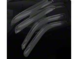 Rain Guards; Smoke (18-25 Jeep Wrangler JL)