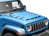Ram Air Extractor Hood; Unpainted (18-25 Jeep Wrangler JL)