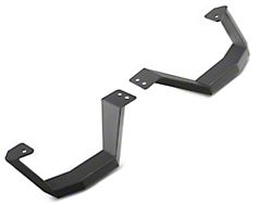 Go Rhino Drop Steps for RB Running Boards; Textured Black (07-25 Jeep Wrangler JK & JL)