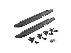 Go Rhino RB30 Running Boards; Protective Bedliner Coating (07-18 Jeep Wrangler JK 2-Door)