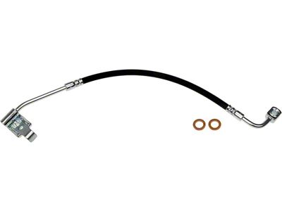 Rear Brake Hydraulic Hose; Passenger Side (07-18 Jeep Wrangler JK)