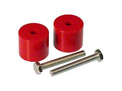 Rear Bump Stops; Red (97-06 Jeep Wrangler TJ)