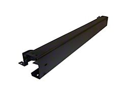 Rear Bumper; Black (97-06 Jeep Wrangler TJ)
