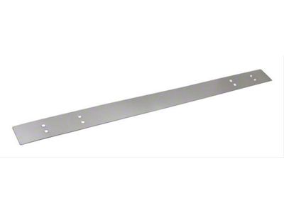 Rear Bumper Overlay; Stainless Steel (76-86 Jeep CJ5 & CJ7)