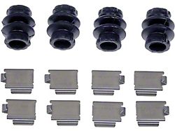 Rear Disc Brake Hardware Kit (07-12 Jeep Wrangler JK)
