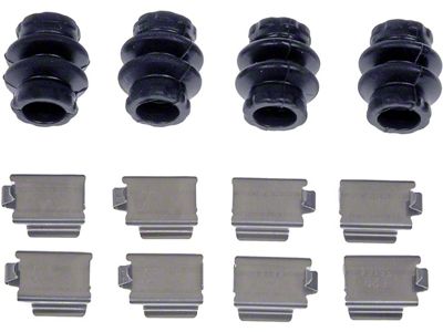 Rear Disc Brake Hardware Kit (07-12 Jeep Wrangler JK)