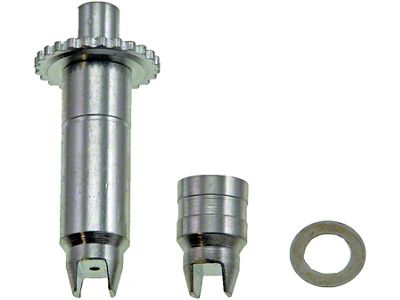 Rear Drum Brake Adjusting Screw Assembly; Driver Side (71-89 Jeep CJ5, CJ7 & Wrangler YJ)