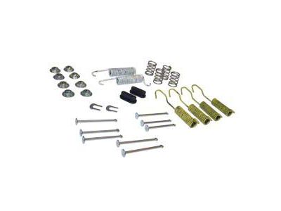 Rear Drum Brake Hardware Kit (78-89 Jeep CJ5, CJ7 & Wrangler YJ w/ 10-Inch Drum Brakes)