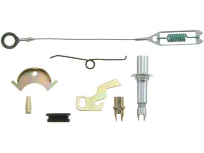 Rear Drum Brake Self Adjuster Repair Kit; Driver Side (90-99 Jeep Wrangler YJ & TJ)