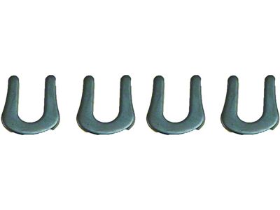 Rear Drum Brake Shoe Spring Hold Down Pin Clips (72-89 Jeep CJ5, CJ7 & Wrangler YJ)