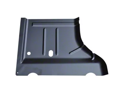 Rear Floor Pan; Driver Side (07-18 Jeep Wrangler JK 4-Door)