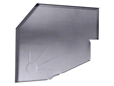 Rear Floor Pan; Passenger Side (97-06 Jeep Wrangler TJ)