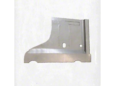 Rear Floor Pan; Passenger Side (07-18 Jeep Wrangler JK 4-Door)