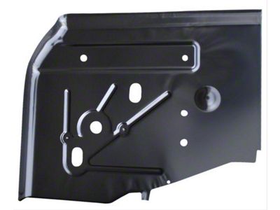 Rear Floor Pan; Passenger Side (97-06 Jeep Wrangler TJ)