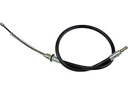 Rear Parking Brake Cable; Driver Side (81-86 Jeep CJ5 & CJ7)